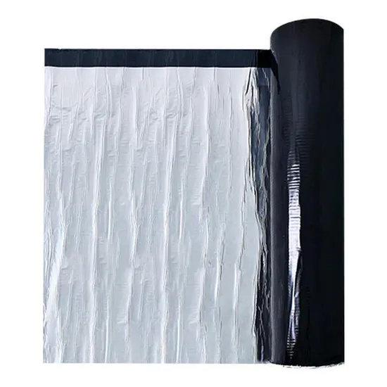 Membrane d'étanchéité collante de bitume de papier d'aluminium pour le toit en acier en métal